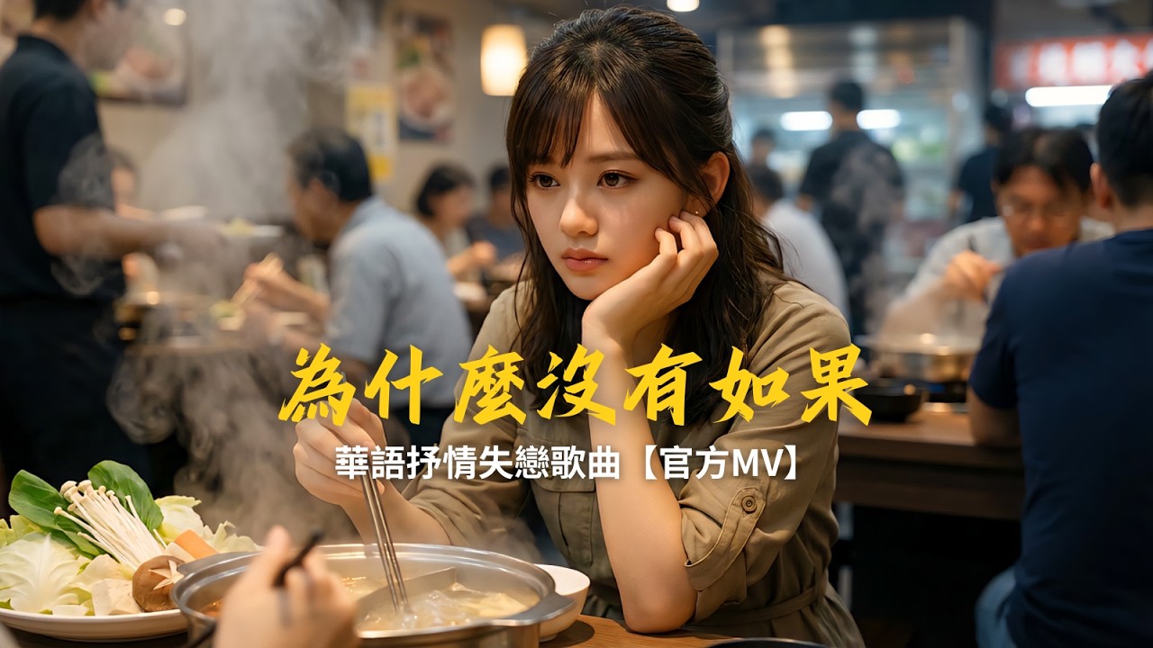 【為什麼沒有如果】｜明明說「先各自生活看看」卻再也沒回去過｜那句沒說出口的還好嗎｜失戀深夜循環情歌｜華語抒情失戀歌曲【官方MV】