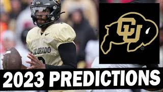 Colorado Football 2023 Predictions