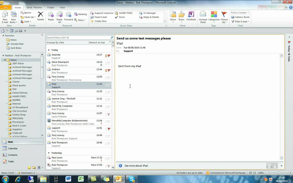 How to use outlook quick steps How to use outlook quick steps