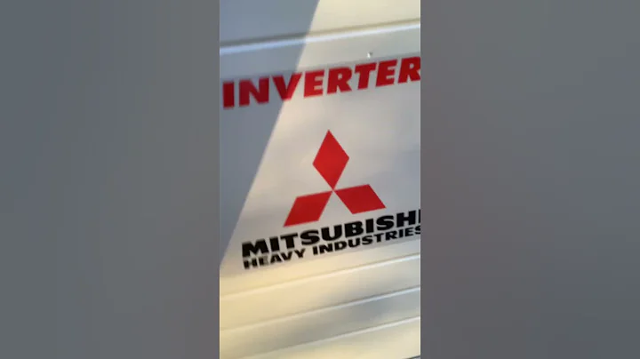 Mitsubishi Heavy Industries Outdoor Air Conditioner Unit #shorts