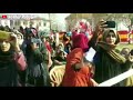 Kashmiri girls dancing in a program