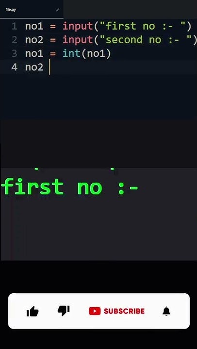 Python program to find max of two numbers #shorts - YouTube