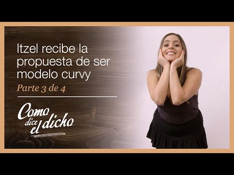 Como dice el dicho 3/4: Se hace viral y se convierte en modelo curvy | Quien mira hacia afuera...