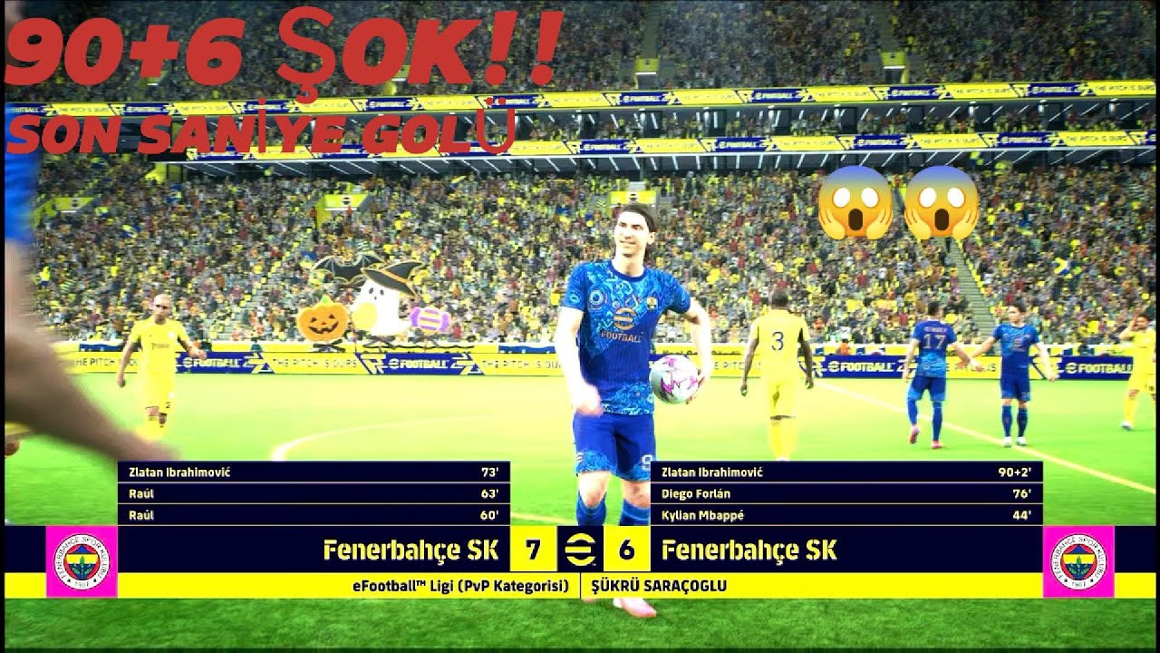 SON SANİYEDE TARİH YAZDIK!!😮 l eFootball 7-6