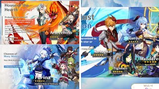 NEW UPDATE!! VERSION 4.6 BANNERS (ARLECCHINO \& FURINA RERUN) \& CHRONICLED WISH - Genshin Impact