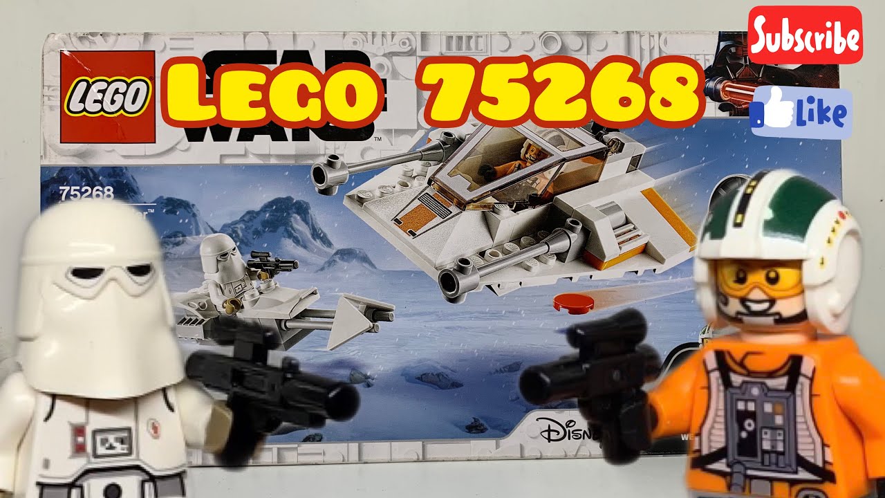 Lego Star Wars 75268: Snowspeeder Speedbuild