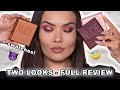 NEW HUDA BEAUTY NUDE OBSESSIONS REVIEW + LOOKS | Maryam Maquillage