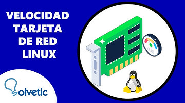 VELOCIDAD TARJETA de RED LINUX