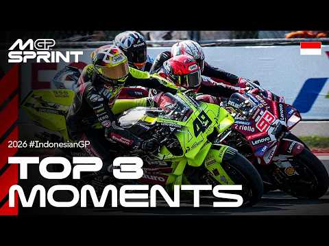 Top 3 Tissot Sprint moments😲 | 2026 Indonesian GP