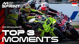 Top 3 Tissot Sprint moments😲 | 2026 Indonesian GP