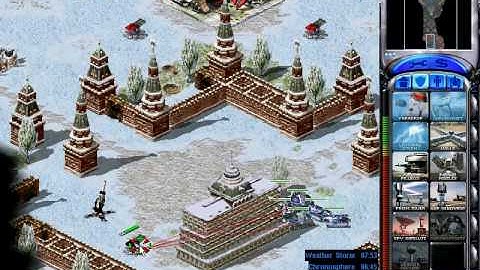 Red Alert 2 Allied Walkthrough - Mission 12: Chrono Storm (Part 3/3)