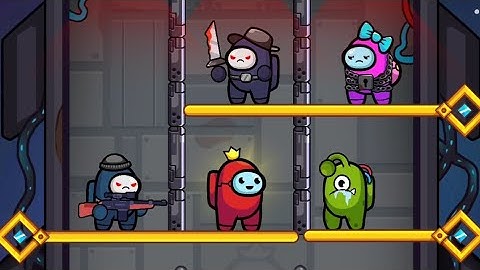 Rescue Impostor : Pull The Pin Save The Girl New Gameplay