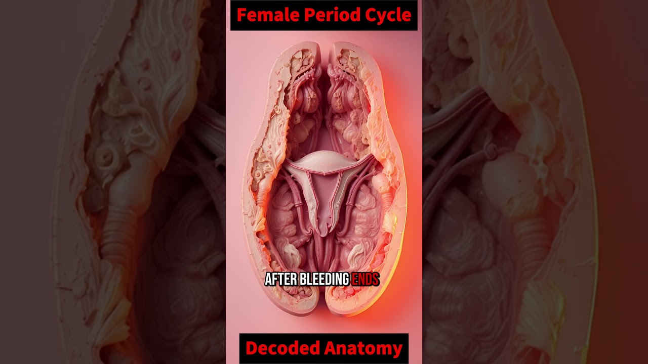 What Is Menstruation? | 3D Female Period Cycle Explained