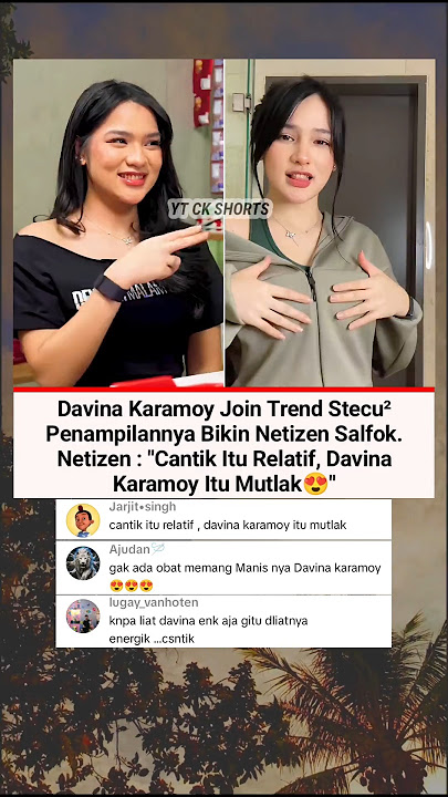 Davina Karamoy Join Trend Stecu, Netizen Dibikin Salfok Maksimal!