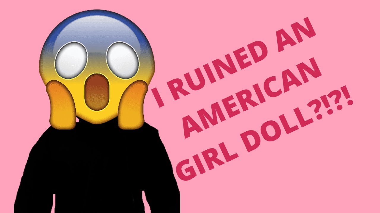 Making a Custom American Girl Doll Blind Customizing aglbp YouTube