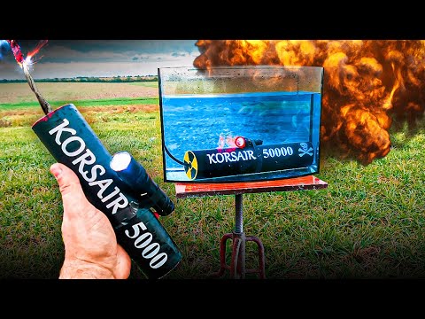 KORSAIR 50000☠️ VS Фонарики Fenix💥 Самая Жёсткая Проверка💣