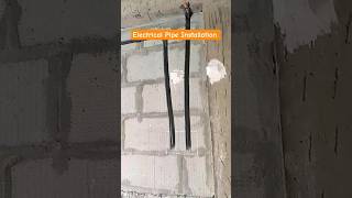 Electrical pipe installation and zeri cutting on 2bhk flat in Nashik #electric #nashikkumbh