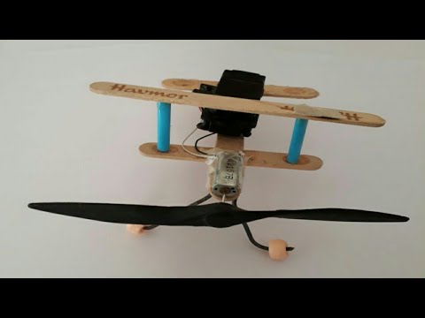 How to Make Propeller Plane | Homemade Toy Plane - YouTube