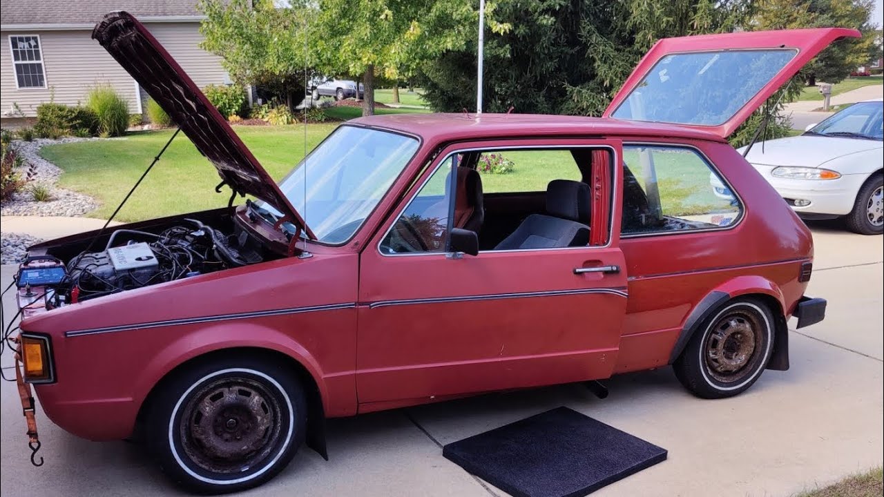 Mk1 Rabbit Rear Engine Cheapest VR6 Swapped Mk1 Rabbit Build Plans - YouTube