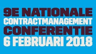 Uitnodiging Contractmanagement Conferentie 2018