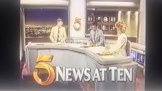 Ktla 5 News At 10Pm Open January 18, 1988