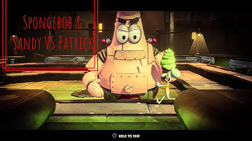 SpongeBob SquarePants Battle For Bikini Bottom Rehydrated - Fight Patrick Robot