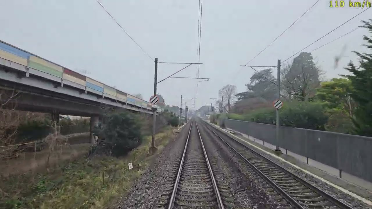 4K [Cab-ride] Biel/Bienne - Yverdon-les-Bains, en cabine d'une FLIRT (RABe 523)