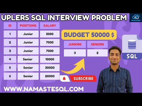 Uplers SQL Interview