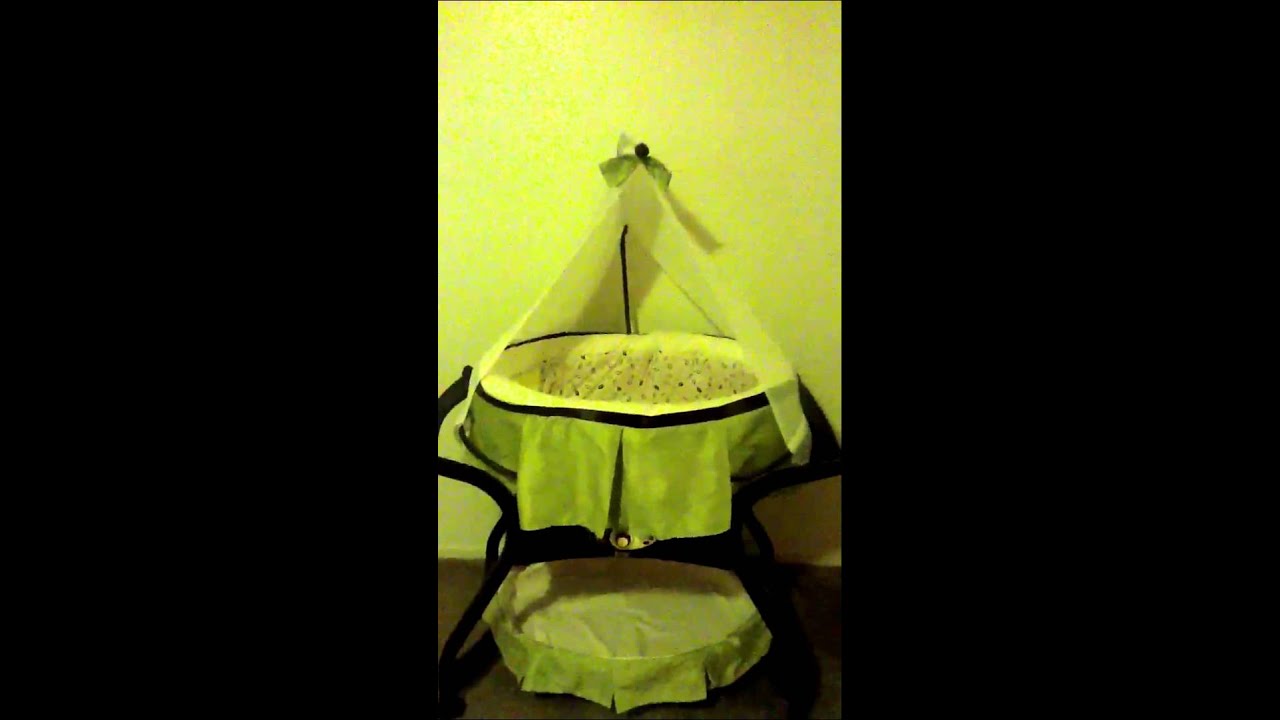 zen collection gliding bassinet