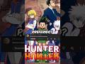 🤔MEU SEGUNDO ANIME PREFERIDO #anime #animes #animeshorts #attackontitan #hunterxhunter