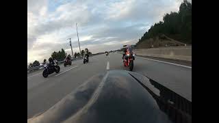 BMW S1000RR 2023 VS HONDA CBR1000RR-R SP 2021 VS YAMAHA R1 2018 - Part 2 - Down-Hill