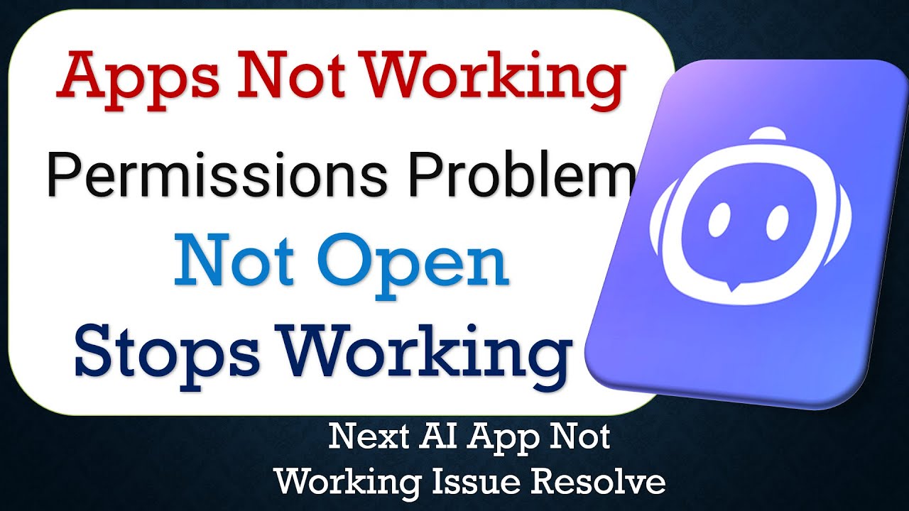 How To Fix Next AI App not working | Not Open | Space Issue | Network ...