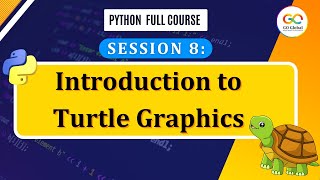 Introduction to Turtle Graphics | Python Turtle Graphics | Python full Course