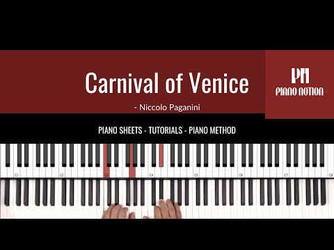 Carnival of Venice (Easy Piano) - Niccolo Paganini