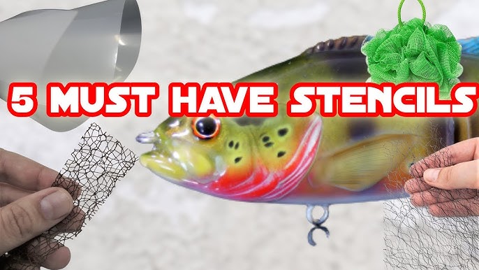 Lure Painting Made Easy: Cheap Stencils for Beginners 