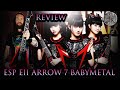 Guitar Demo & Review! ESP EII Arrow-7 Babymetal