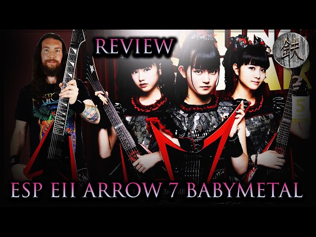 Guitar Demo & Review! ESP EII Arrow-7 Babymetal - YouTube