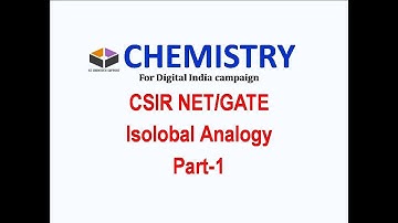 CSIR NET/Gate – Isolobal  Analogy (In Hindi) Part-1, For Digital India Campaign