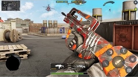 FPS Gun Strike Commando Fight Mission walkthrough gameplay in Android 