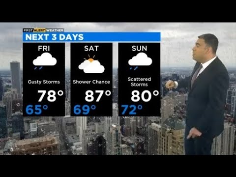 Chicago First Alert Weather: Rain returns Friday - YouTube