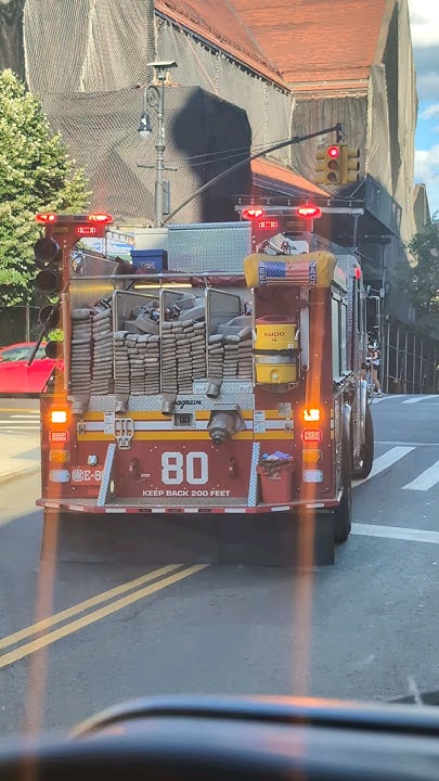 FDNY engine 80 🚒 - YouTube