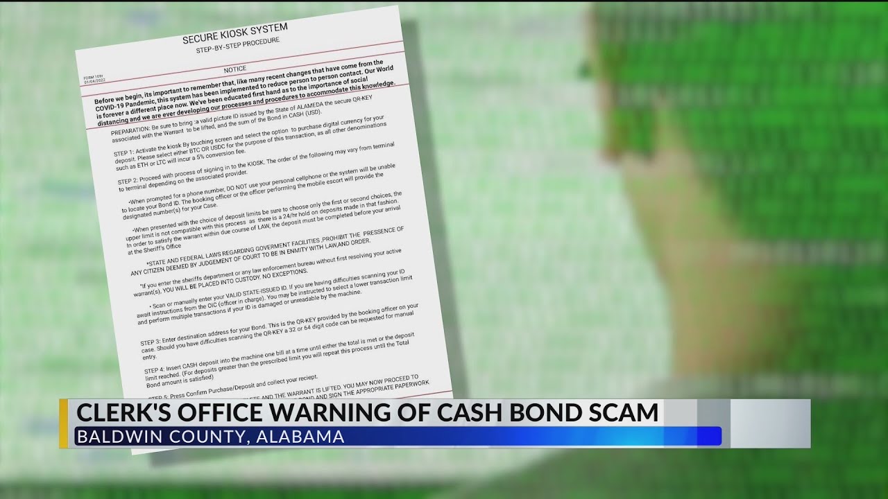 Consumer Alert Baldwin County scam using court procedures to cash in