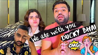 Ducky Bhai wife viral video /Aroob jatoi viral video?/Ducky Bhai /Aroob jatoi fake video