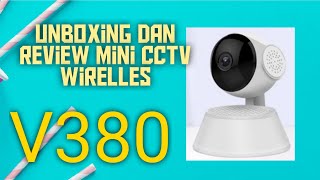Unboxing dan review mini kamera CCTV wirelles V380 screenshot 2