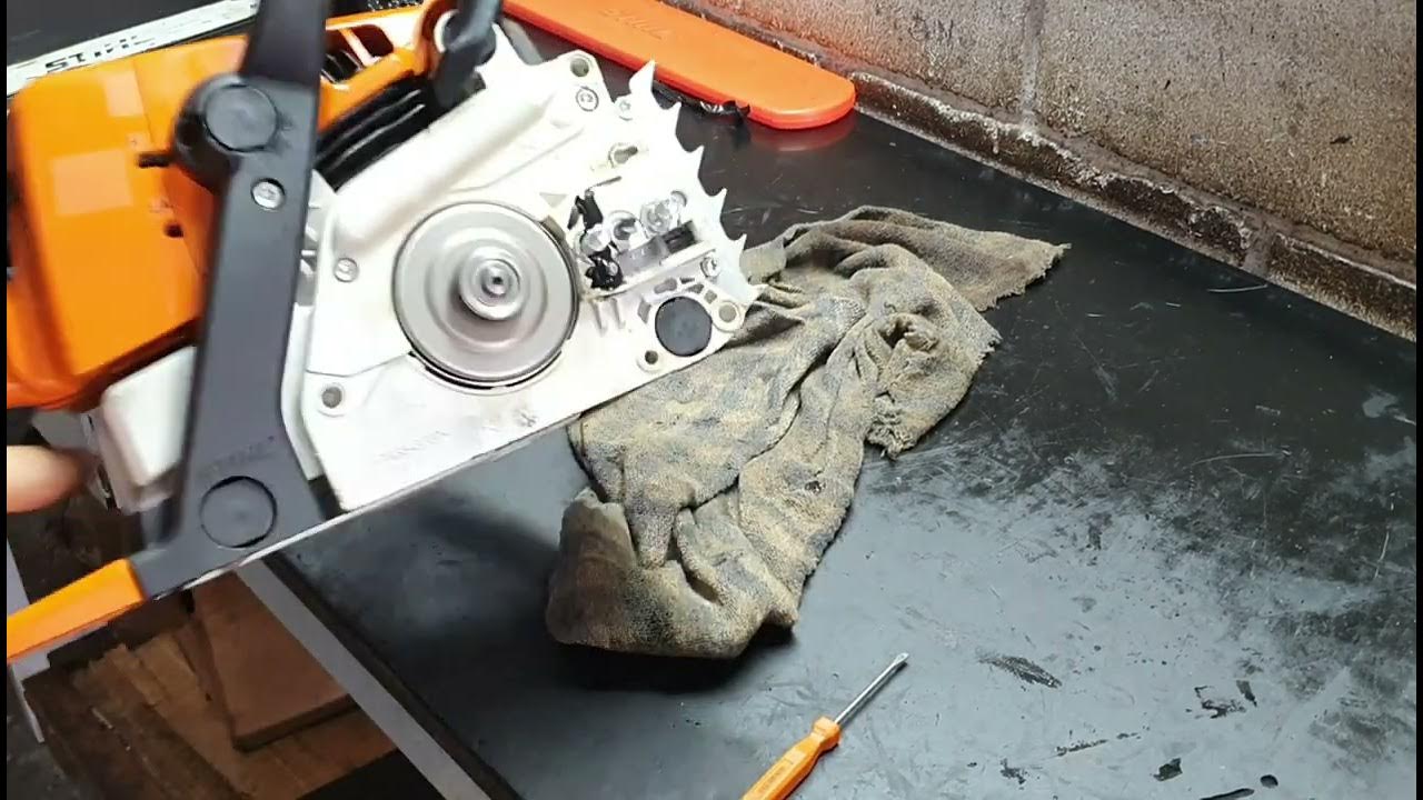 MONTANDO A MOTOSSERRA STIHL MS 250. YouTube