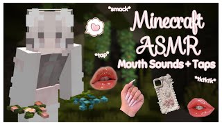 ꒰ Minecraft ASMR 🌸 ꒱ Getting Started! Mouth Sounds + Tapping ♡ Fawngrove Ep. 1👄💭 𝜗𝜚 ˎˊ˗