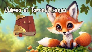 Vulpea șireată și țăranul leneș, fabulă animată pentru copii