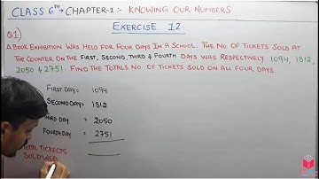 Q1) Ex-1.2 Class 6th Maths Chapter 1 Knowing Our Numbers | Maths CBSE Class 6 By Apni Classroom