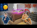 We snuck in this room in the middle of the night... **BAD IDEA**