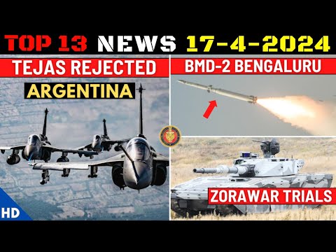 Indian Defence Updates : Argentina Rejects Tejas,Oostende MCMV Offer,Zorawar Trials,BMD-2 Bengaluru